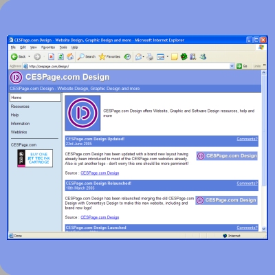 CESPage.com Design