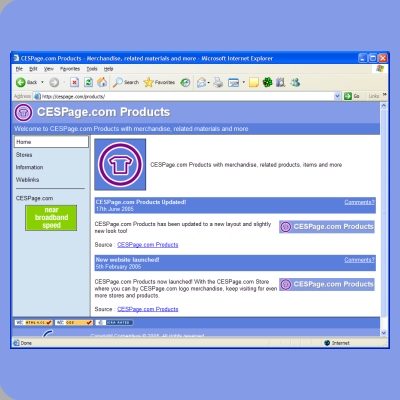 CESPage.com Products