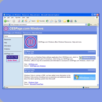 CESPage.com Windows