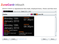 ZuneCardr intouch