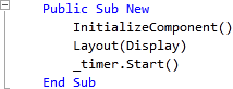 Clock User Control Constructor