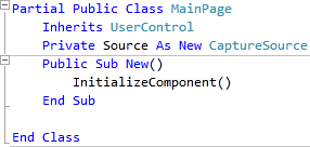 MainPage.xaml Declarations