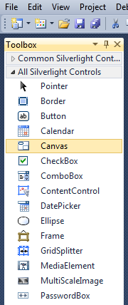 Canvas Control