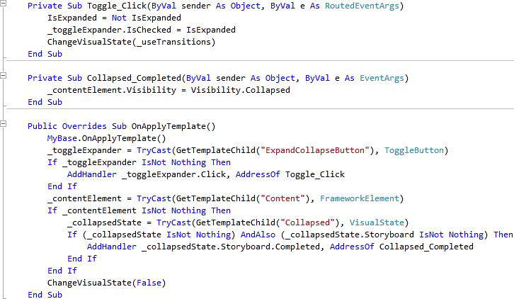 Expander.vb Event Handlers