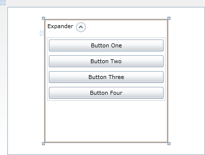 MainPage with Canvas and Expander