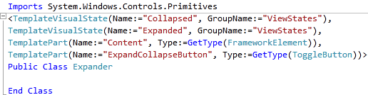 Expander.vb Imports and Template