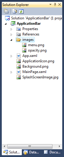 Project Images Folder with Images