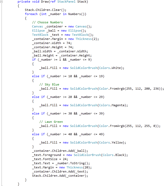 MainPage Draw Method