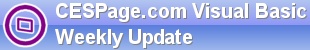 CESPage.com Visual Basic Weekly Update