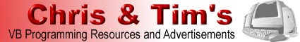 Chris and Tim's VB Programming and Resources