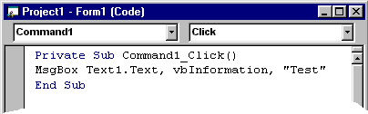 Command Button Clicked