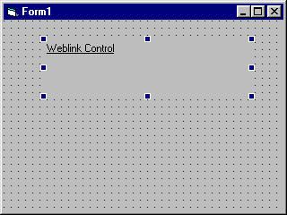 Form with Weblink Control