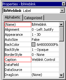 Label Properties