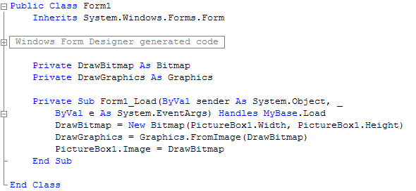 Declarations and Form Load