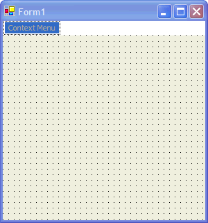 Form with ContextMenu