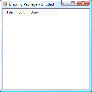 Drawing Package Running