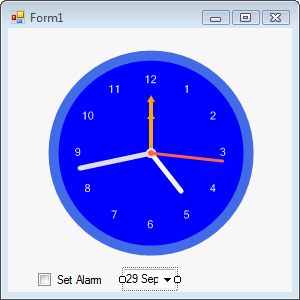 frmMain with DateTimePicker