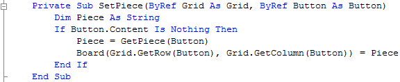 Window1 SetPiece Subroutine