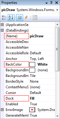 PictureBox Properties