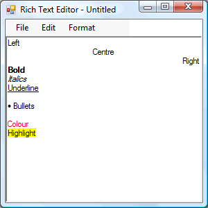 Rich Text Editor