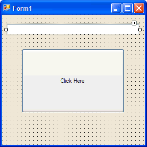 Form1 with Button and Textbox