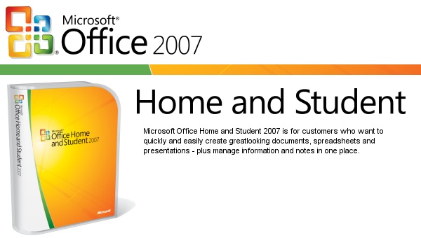 Office 2007 Home and Student