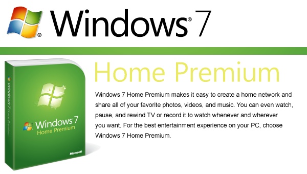 Windows 7 Home Premium