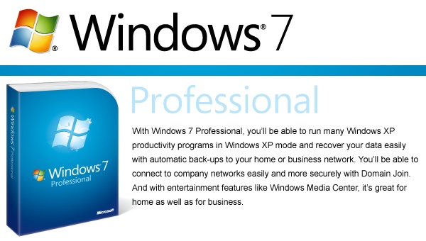 Windows 7 Professional