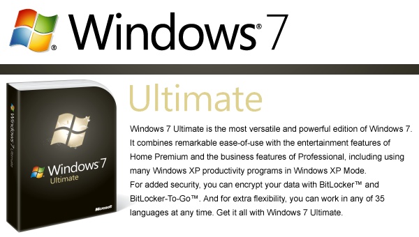 Windows 7 Ultimate