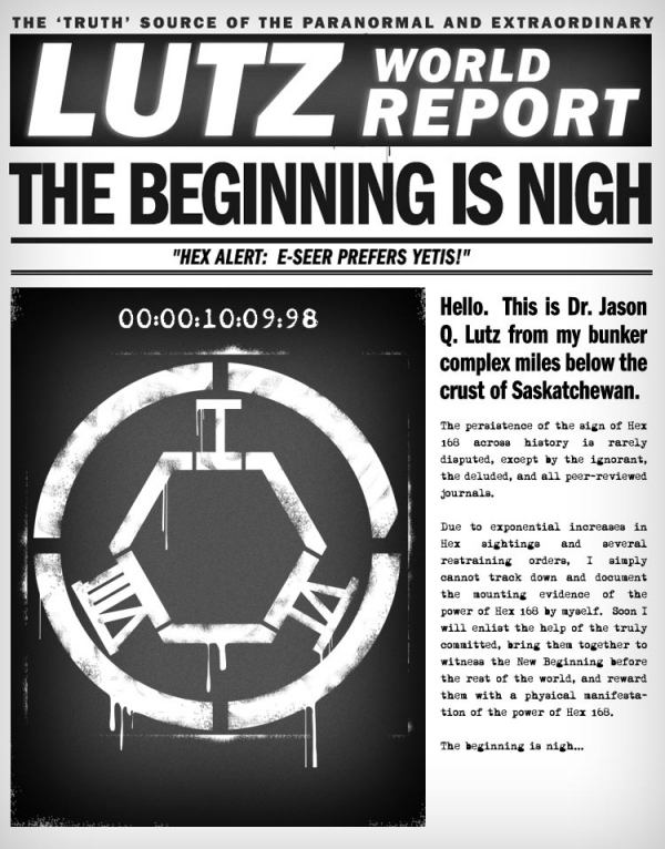 Hex 168: The Beginning is Nigh Countdown