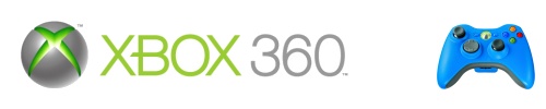Xbox 360 Blue Wireless Controller