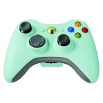 Xbox 360 Light Blue Wireless Controller