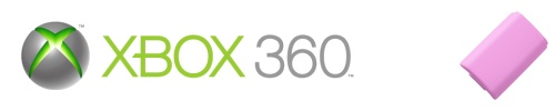 Xbox 360 Pink Rechargeable Battery Pack
