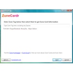 ZuneCardr